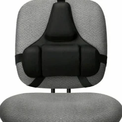 Fellowes Professional Series Back Support with Microban Protection, Black