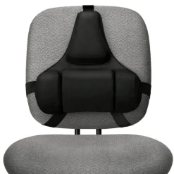 Fellowes Professional Series Back Support with Microban Protection, Black
