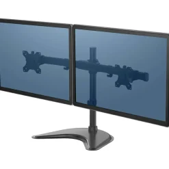 Fellowes Professional Series Freestanding Dual Horizontal Arm For Monitors Up To 30
