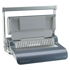 Fellowes Quasar+ 500 Manual Comb Binding Machine, 500 Sheet Capacity, 5.13