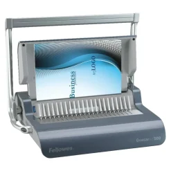 Fellowes Quasar+ 500 Manual Comb Binding Machine, 500 Sheet Capacity, 5.13