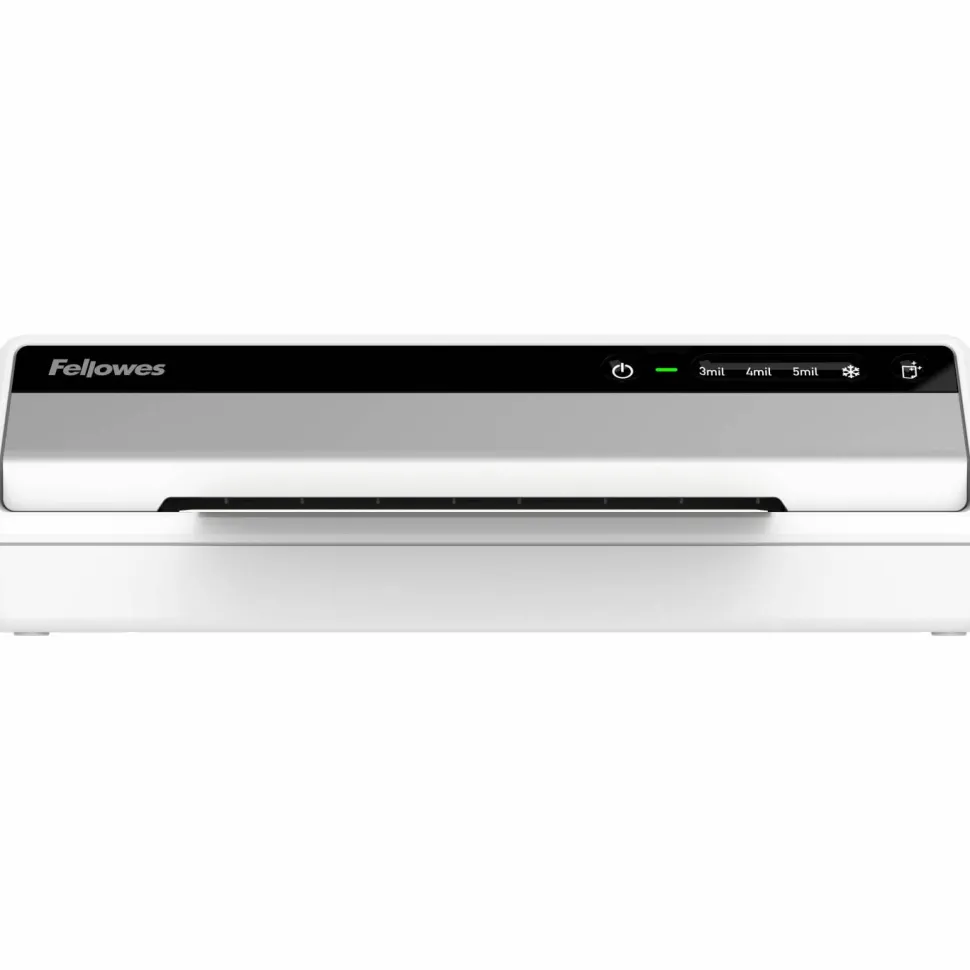 Fellowes Saturn 95 Thermal and Cold Laminator Machine with 10-Sheet Starter Kit, 9.5 inch, Easy and Fast Warm-Up, Jam-Free Design