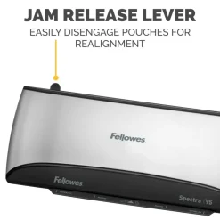 Fellowes Spectra 95 Laminator With Combo Kit, 9 1/2