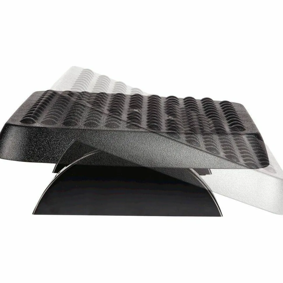 Fellowes Standard Footrest, Free-floating with Dual Height Position, Graphite