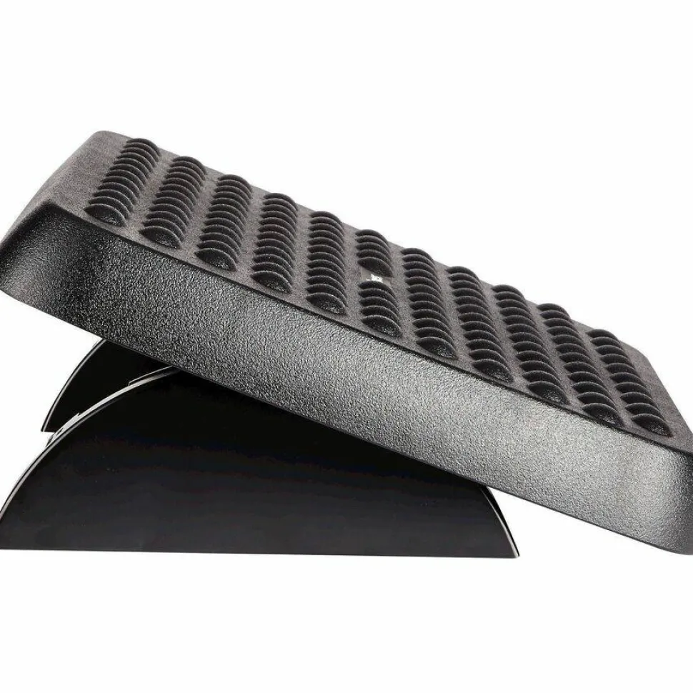 Fellowes Standard Footrest, Free-floating with Dual Height Position, Graphite