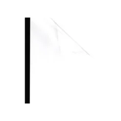 Fellowes Thermal Binding System Presentation Covers, 120-Sheet Capacity, Plastic, Square Corners, 11 x 8.5, Clear/Matte Black, 10/Pack