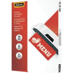 Fellowes Thermal Laminating Pouches, 17-1/2