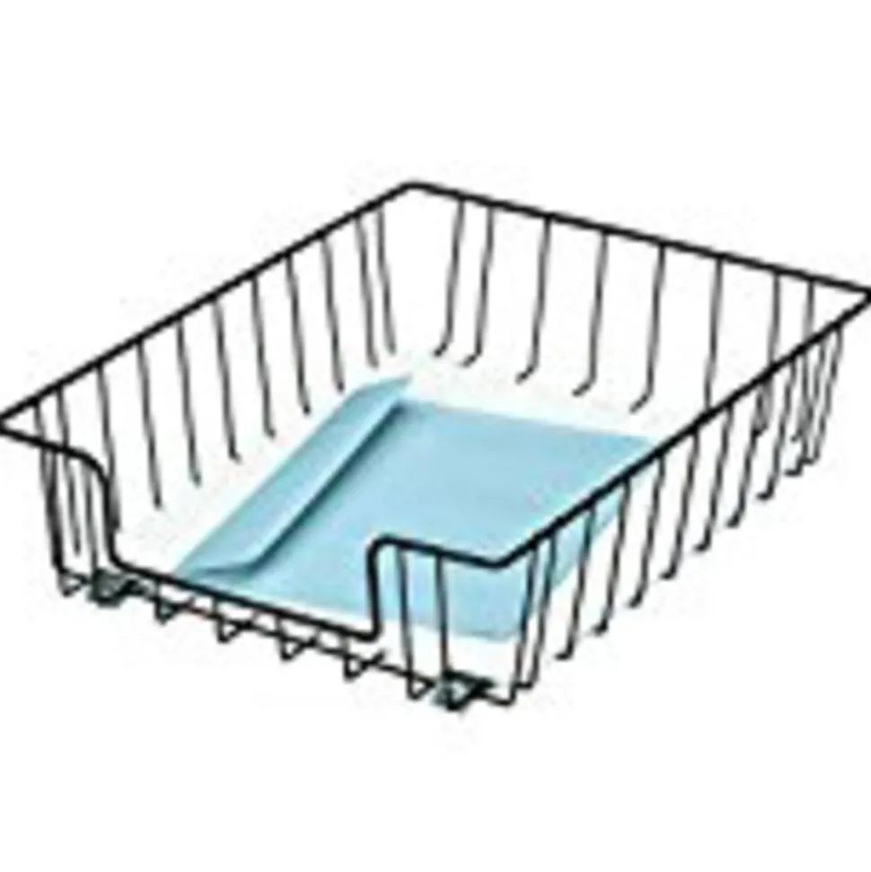 Fellowes Wire Desktop 3" Letter Tray, 3"H x 10"W x 14.1"D, Steel, Stackable, Black,1Each