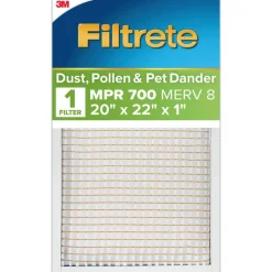Filtrete 700 MPR Electrostatic Air Filter 747-6PK-EC, 20 in X 22 in x 1 in (50.8 cm x 55.8 cm x 2.5 cm)
