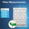 Filtrete 16 x 25 x 4 Air Filter, 2 HVAC Filters, MPR 700, MERV 8, Optimized HVAC Airflow, Dust, Pollen & Pet Dander, 12 Month AC and Furnace Filters