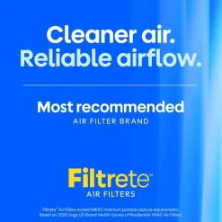 Filtrete 16 x 20 x 2 Air Filter, 12 HVAC Filters, MPR 700, MERV 8, Optimized HVAC Airflow, Dust, Pollen & Pet Dander, 3 Month AC and Furnace Filters
