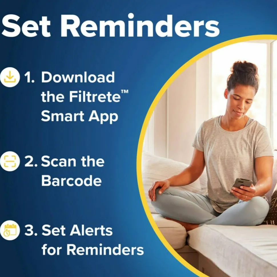 Filtrete 20 x 25 x 1 Air Filter, 12 HVAC Filters, MPR 700, MERV 8, Optimized HVAC Airflow, Dust, Pollen & Pet Dander, 3 Month AC and Furnace Filters