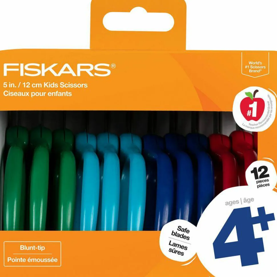 Fiskars 5" Blunt-tip Kids Scissors