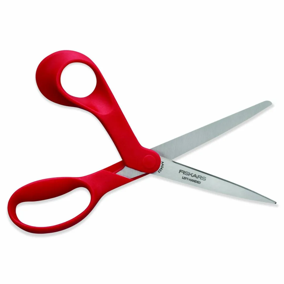 Fiskars Left-hand 8" Bent Scissors
