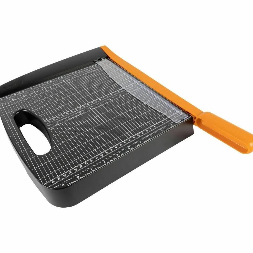 Fiskars Recycled Bypass Trimmer, 15 Sheets, 12" Cut Length, 20.5 x 14.5