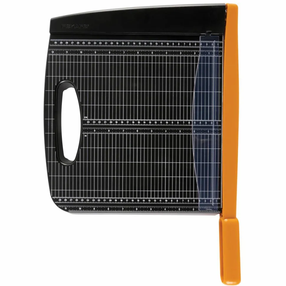 Fiskars Recycled Bypass Trimmer, 15 Sheets, 12" Cut Length, 20.5 x 14.5