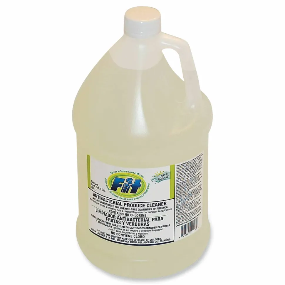 Fit Produce Wash, Citrus Scent, 1 gal Bottle, 4/Carton