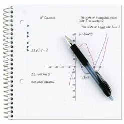 Five Star Wire-Bound Notebook, 1 Subject, Letter-Size, Quadrille Rule, Assorted