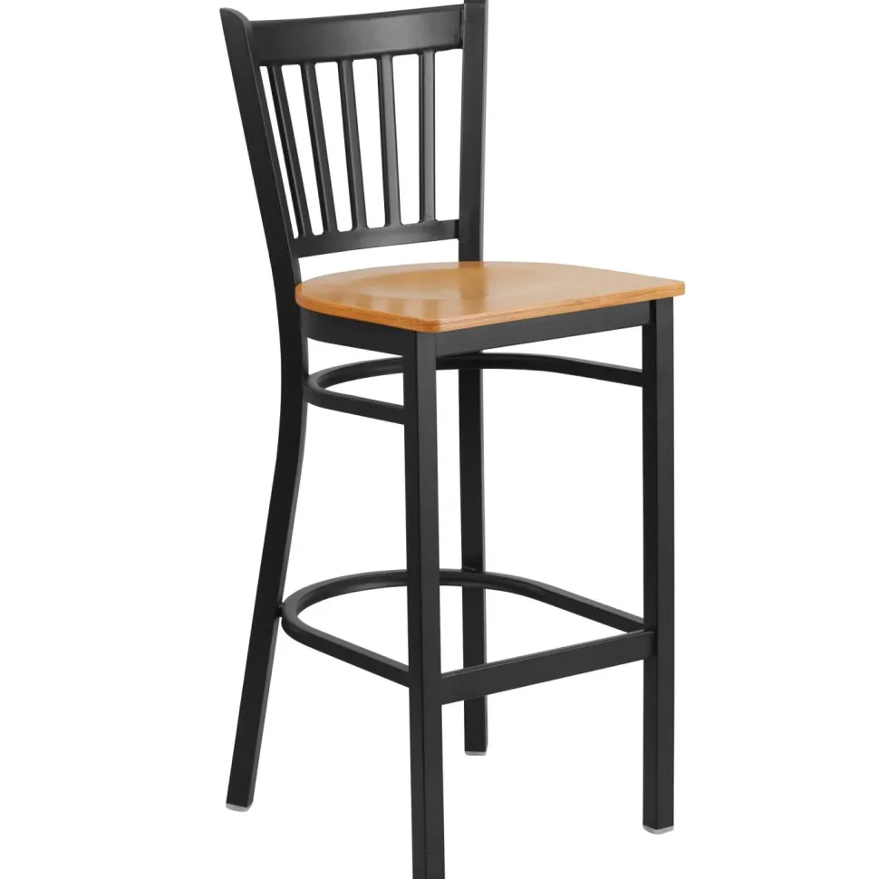 Flash Furniture HERCULES Series Vertical Back Barstool