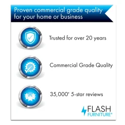 Flash Furniture HERCULES Series ''X'' Back Barstool
