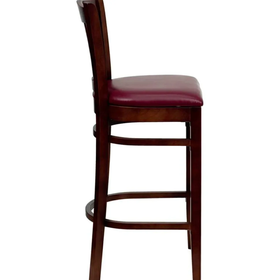 Flash Furniture HERCULES Series Vertical Slat Back Barstool