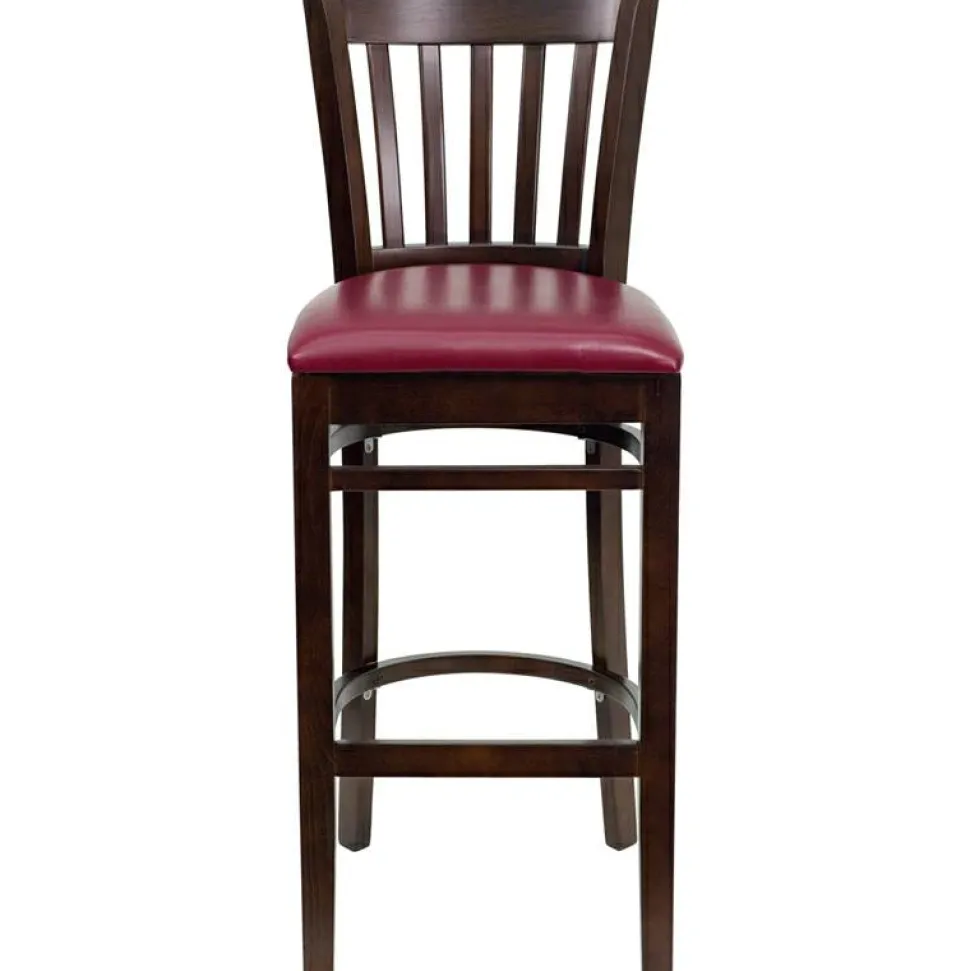 Flash Furniture HERCULES Series Vertical Slat Back Barstool