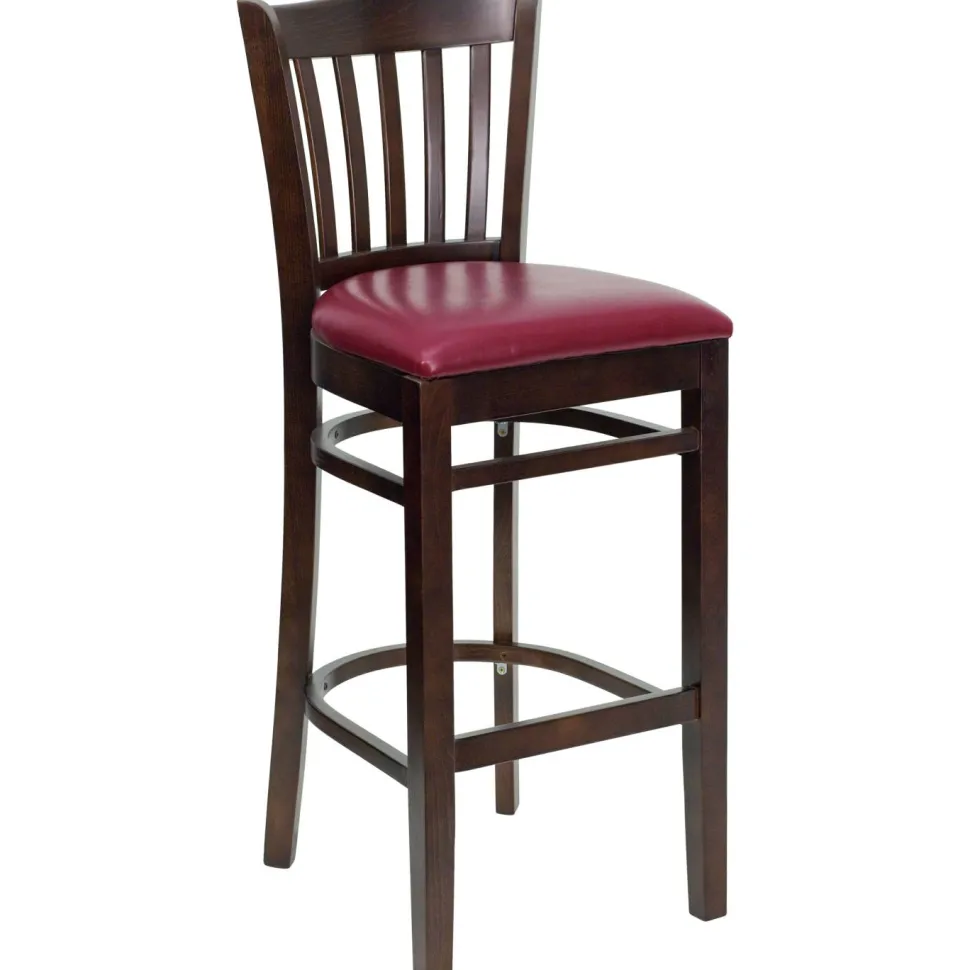 Flash Furniture HERCULES Series Vertical Slat Back Barstool