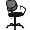 Flash Furniture Mid-Back Mesh Task Chair with Arms