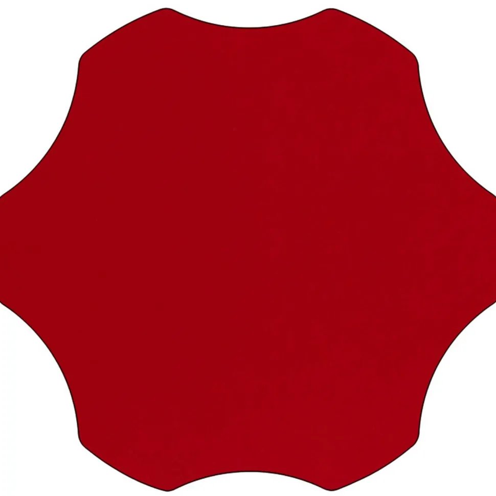 Flash Furniture Mobile Height Adjustable Flower Shaped Activity Table