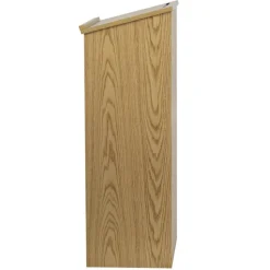 Flash Furniture Oak Stand-Up Lectern