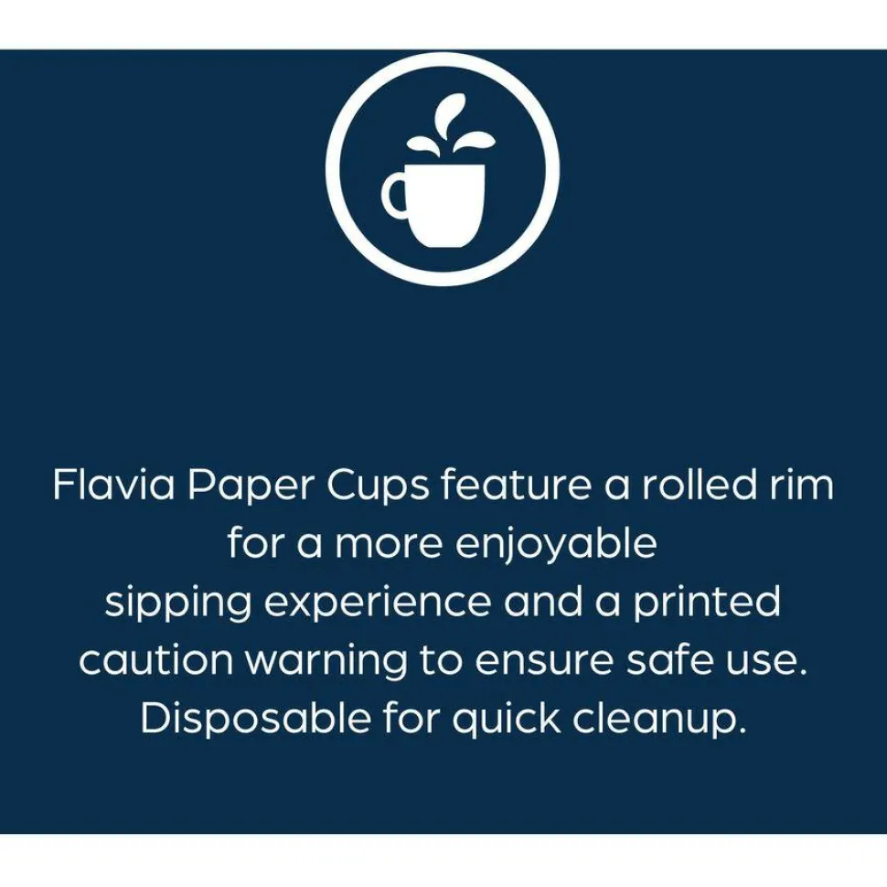 Flavia 10 oz Hot Beverage Paper Cups