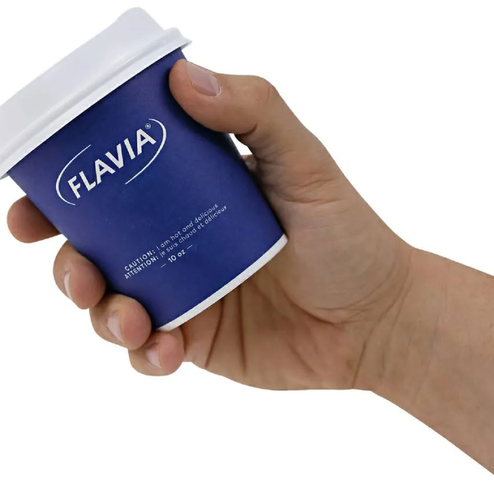 Flavia 10 oz Hot Beverage Paper Cups