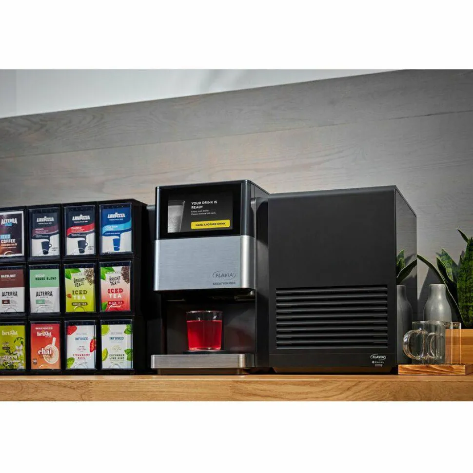 FLAVIA Creation C600 Single-Serve Coffee Brewer Machine, Black