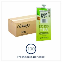 Flavia Bright Tea Co. Green Tea with Honey Iced Green Tea Freshpack