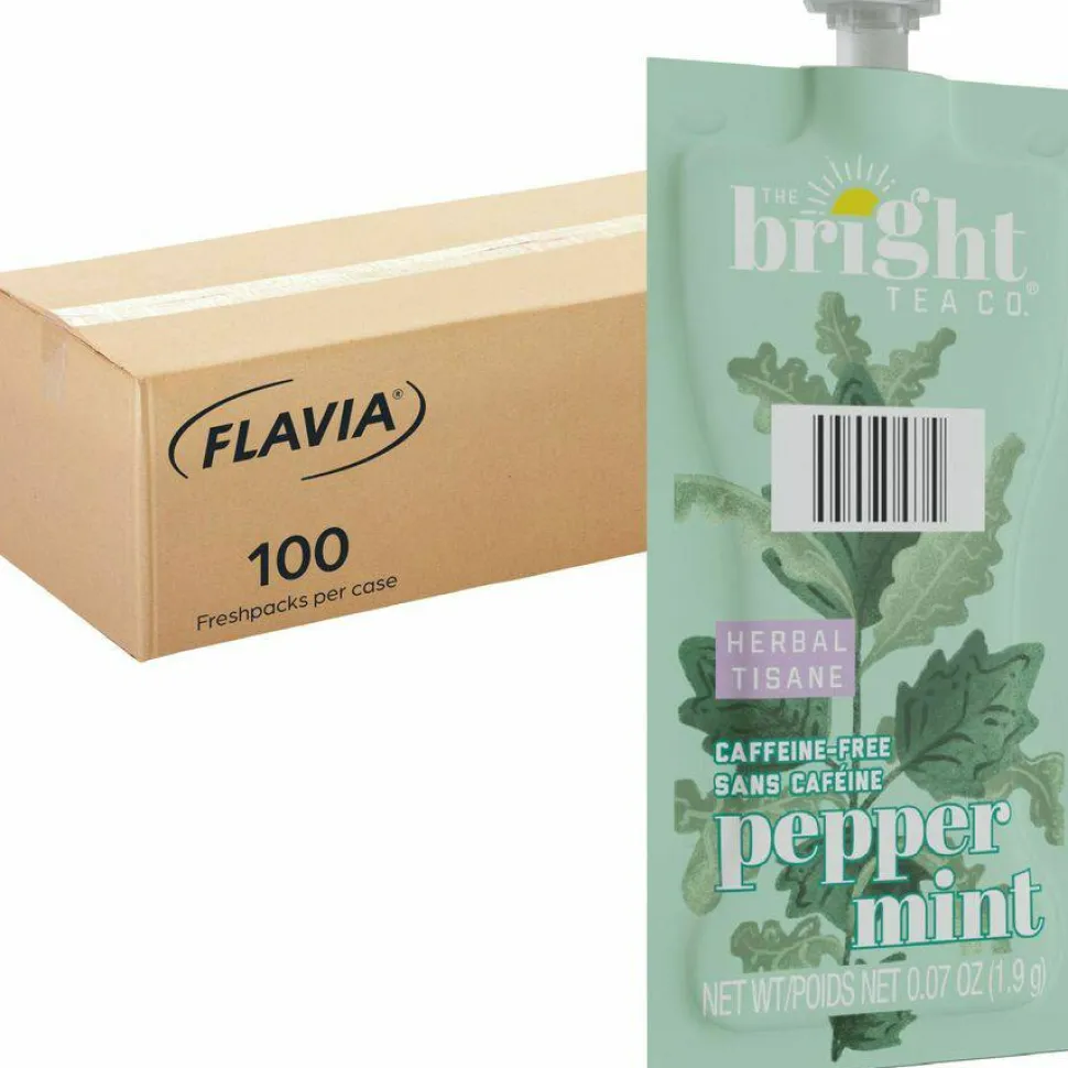 Flavia Bright Tea Co. Peppermint Herbal Tea Herbal Tea Freshpack