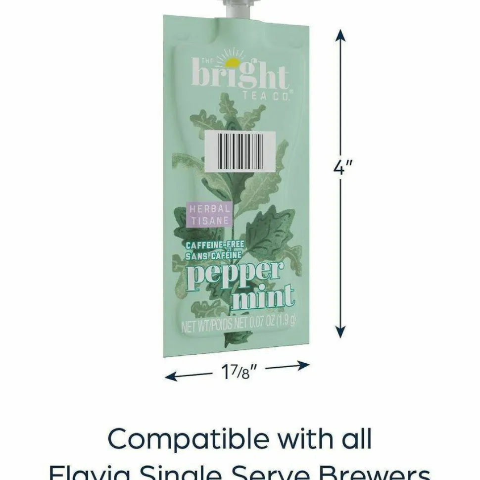 Flavia Bright Tea Co. Peppermint Herbal Tea Herbal Tea Freshpack