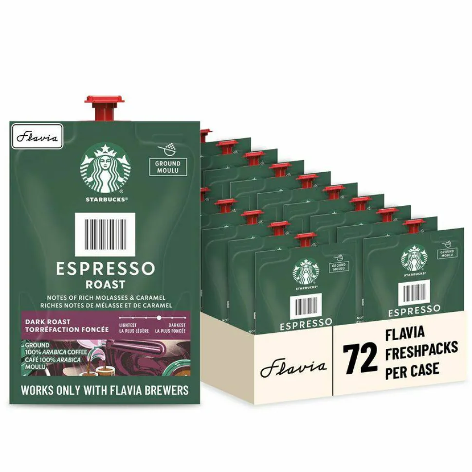 Flavia Freshpack Starbucks Espresso Dark Roast Coffee