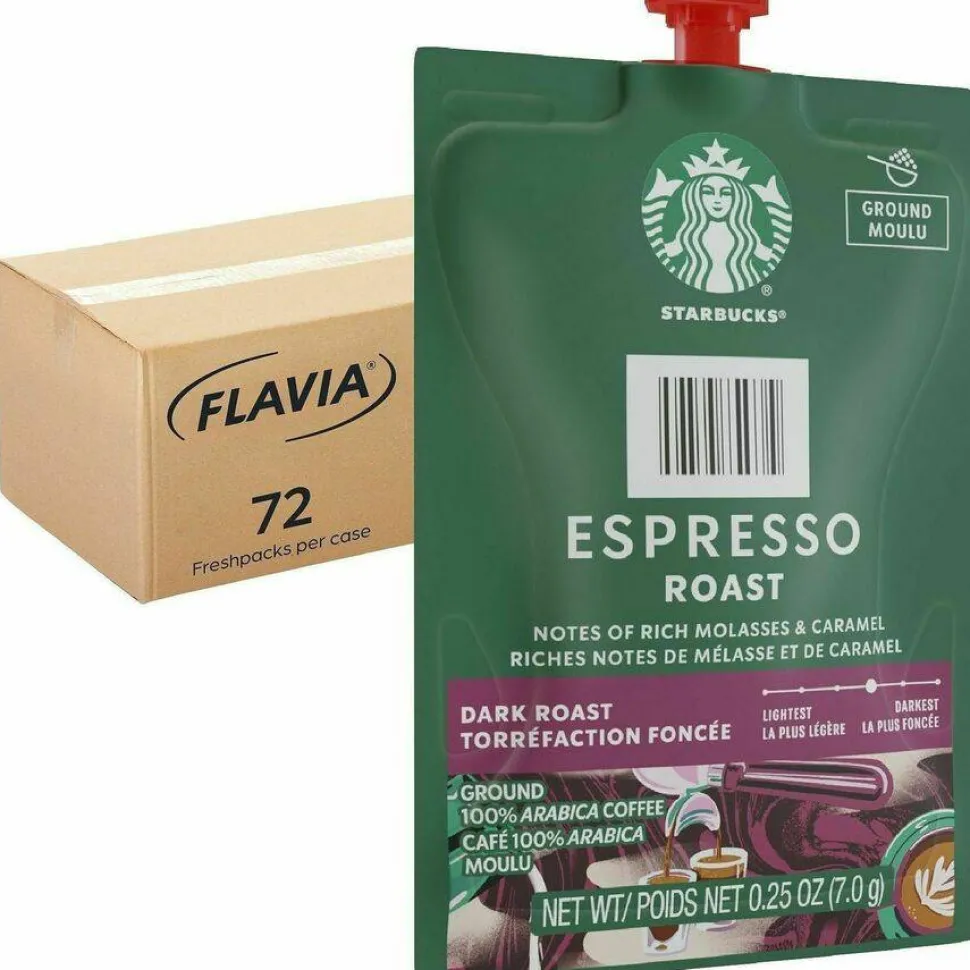 Flavia Freshpack Starbucks Espresso Dark Roast Coffee