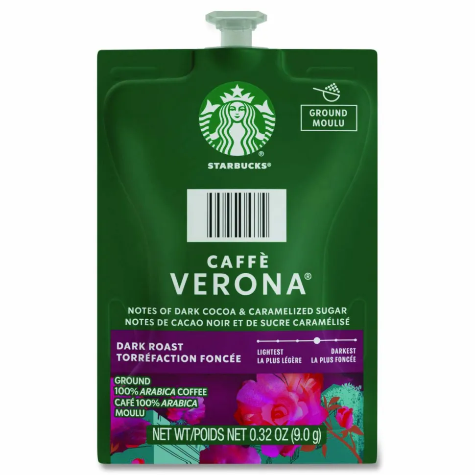 FLAVIA Starbucks Caffe Verona Coffee Freshpack, 76/Carton