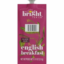 FLAVIA The Bright Tea Co. English Breakfast Black Tea Freshpack, 100/Carton