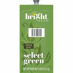 FLAVIA The Bright Tea Co. Select Green Tea Freshpack, 100/Carton