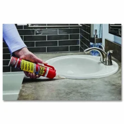Flex Seal Products Flex Caulk Hi-Performance Hybrid Caulk, 6.6 oz Aerosol Can, Dries Clear, 4/Carton