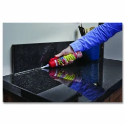 Flex Seal Products Flex Caulk Hi-Performance Hybrid Caulk, 6.6 oz Aerosol Can, Dries Clear, 4/Carton