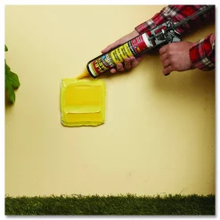 Flex Seal Products Flex Paste Flood Protection Paste, 9 oz Cartridge, Dries Yellow, 6/Carton