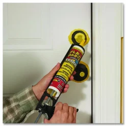 Flex Seal Products Flex Paste Flood Protection Paste, 9 oz Cartridge, Dries Yellow, 6/Carton