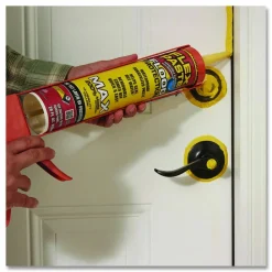 Flex Seal Products Flex Paste Flood Protection Paste, 28 oz Cartridge, Dries Yellow, 4/Carton