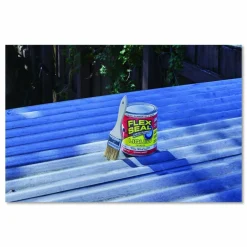 Flex Seal Products Flex Seal Liquid Rubber Sealant Coating Liquid, 32 oz Can, Dries Clear, 6/Carton