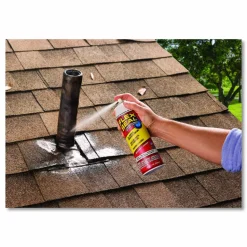 Flex Seal Products Flex Seal Liquid Rubber Sealant Coating Aerosol, 14 oz Aerosol Can, Dries Gray, 6/Carton