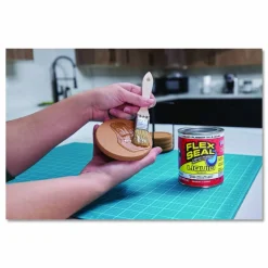 Flex Seal Products Flex Seal Liquid Rubber Sealant Coating Liquid, 16 oz Can, Dries Clear, 6/Carton