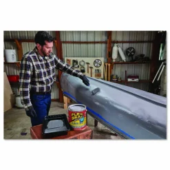 Flex Seal Products Flex Seal Liquid Rubber Sealant Coating Liquid, 1 gal Can, Dries Gray, 2/Carton